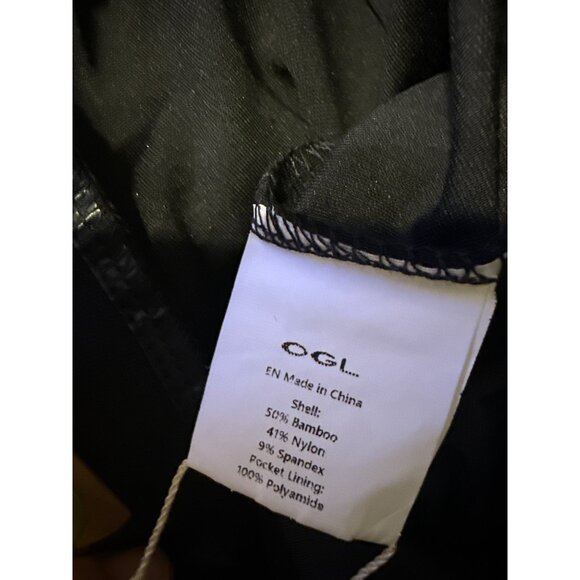 NWT OGL Ponte-De-Roma Drapey Bamboo Mid Rise Wide Leg Trouser Size Small - Picture 8 of 13